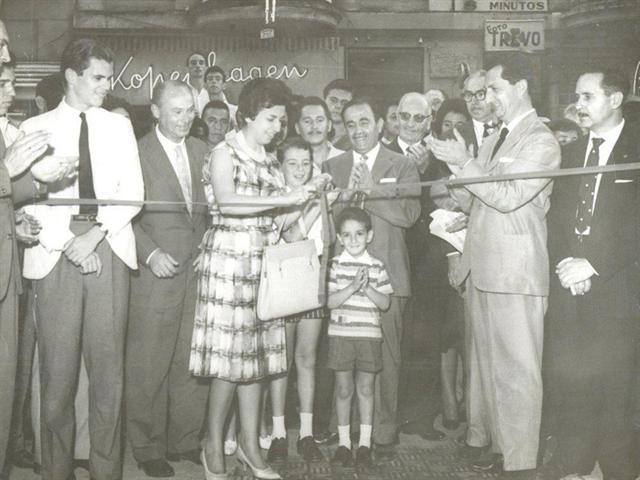 Foto Histórica Inauguração Galeria Malcon Foto Histórica Inauguração Galeria Malcon